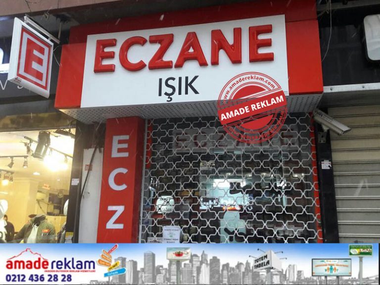 Eczane Tabelası — İstanbul Tabela