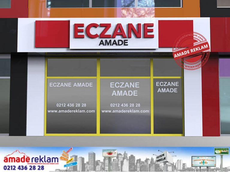 Eczane Tabelası — İstanbul Tabela