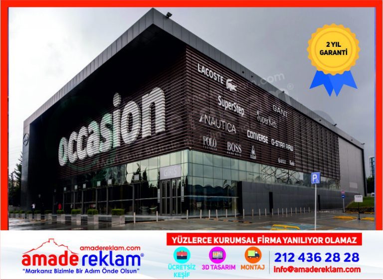 Çatı Tabelası — İstanbul Tabela