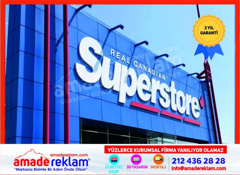 Çatı Tabelası — İstanbul Tabela