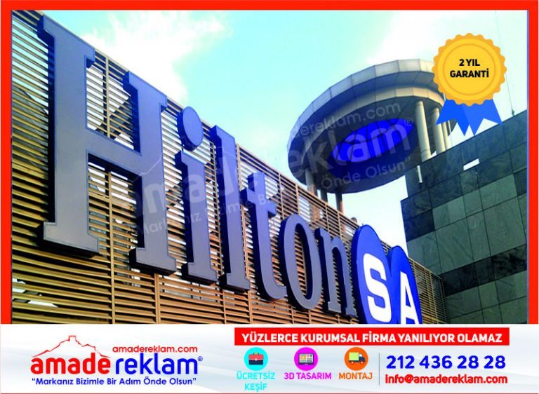 Çatı Tabelası — İstanbul Tabela