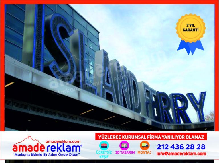Çatı Tabelası — İstanbul Tabela