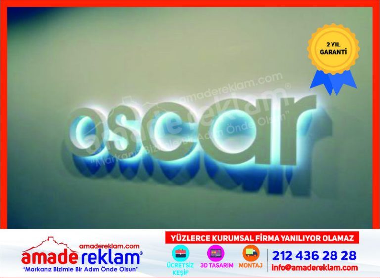 Lettere LED a Volume